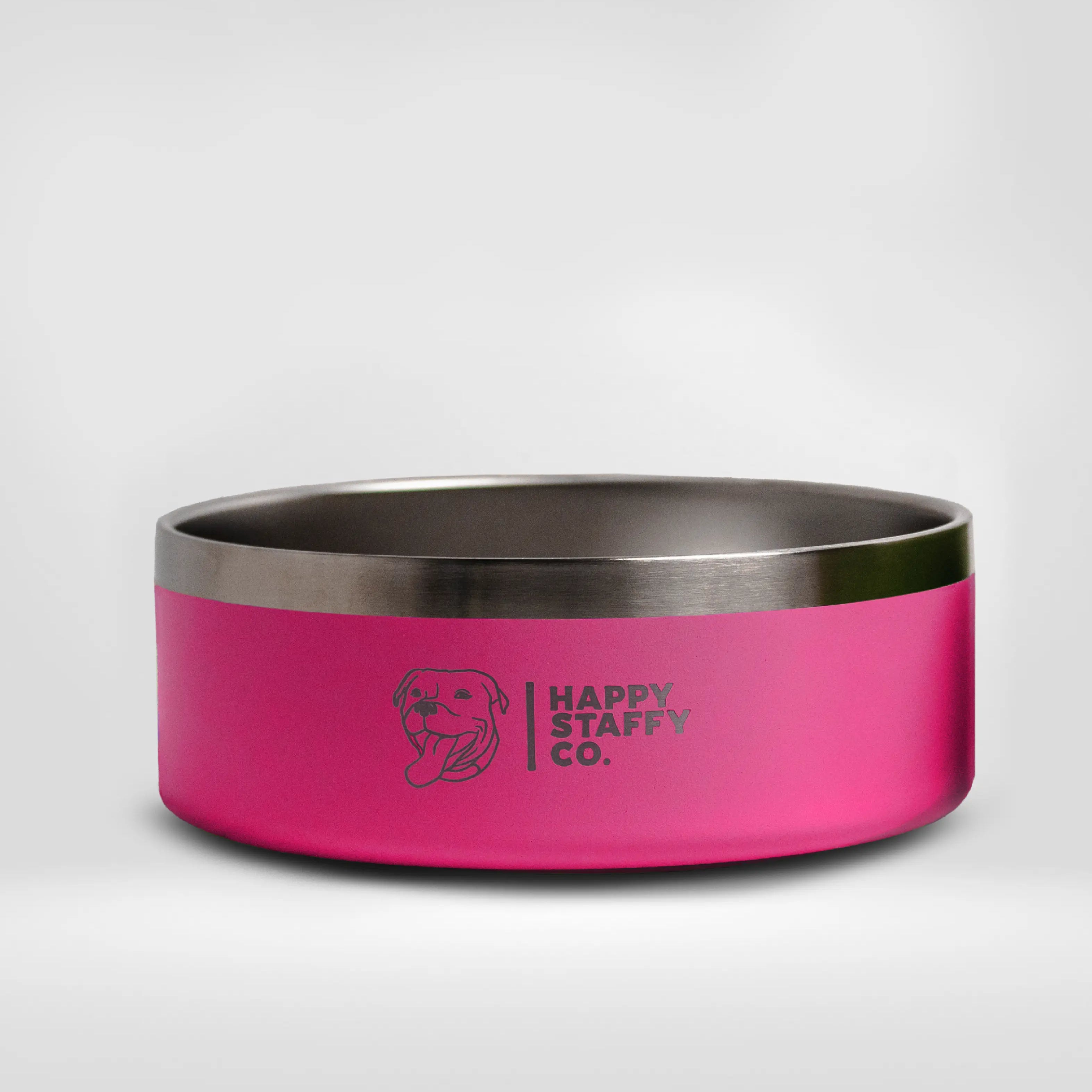 Happy Staffy Food Bowl